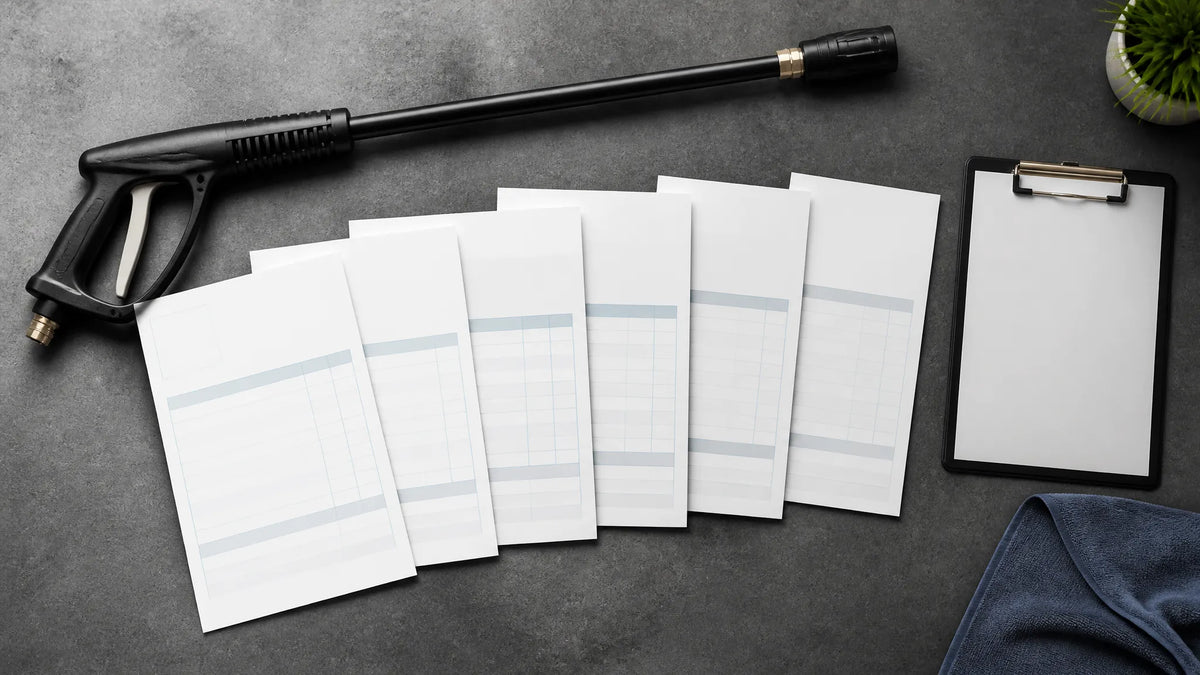 5 Best Free Invoice Templates for Pressure Washing Businesses (2026) - Service Growth Lab