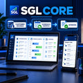SGL Core connected workflow on desktop and mobile